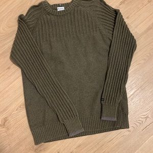 Columbia Men’s Dark Olive Green Sweater Size Small